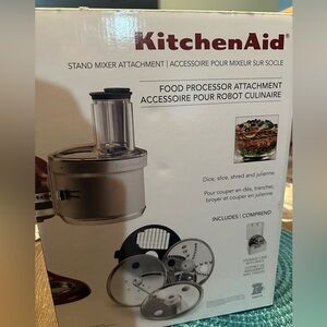 KitchenAid Gray Food Processor Attachment